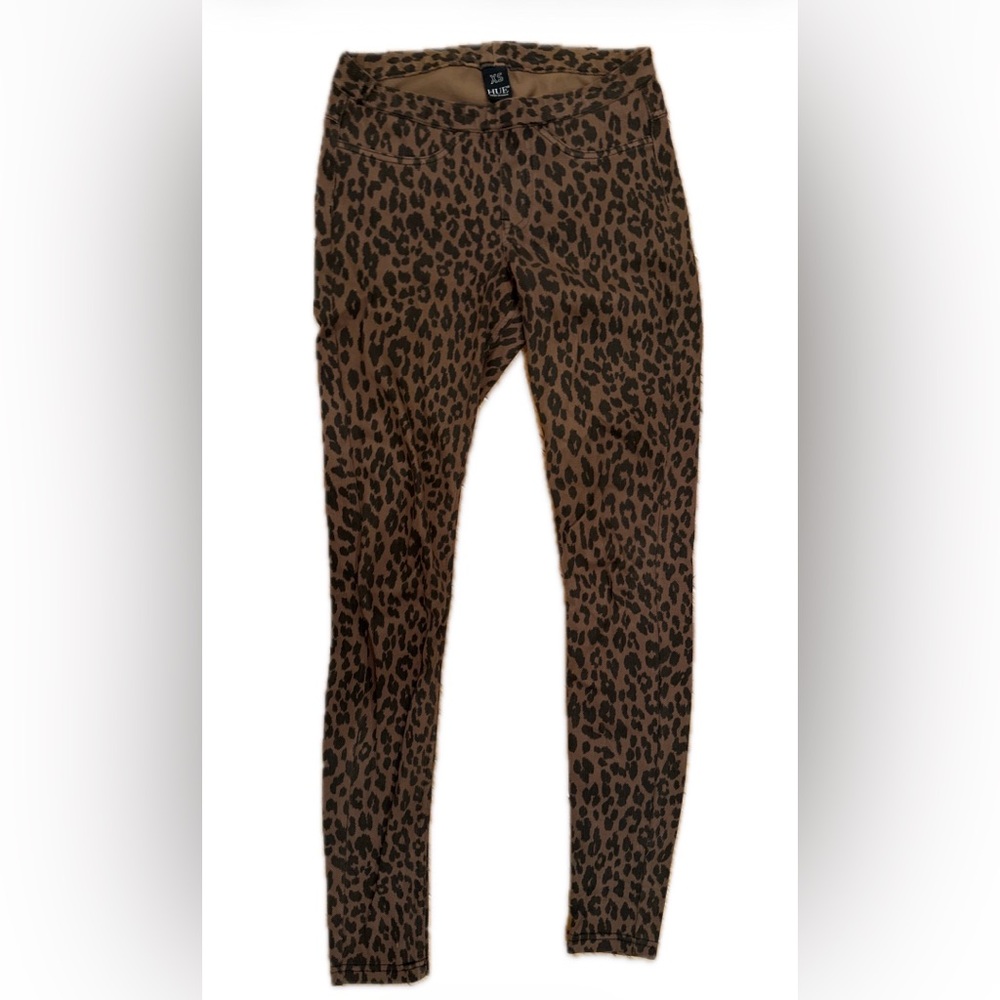 HUE Leopard Print Women’s Jeggings XS